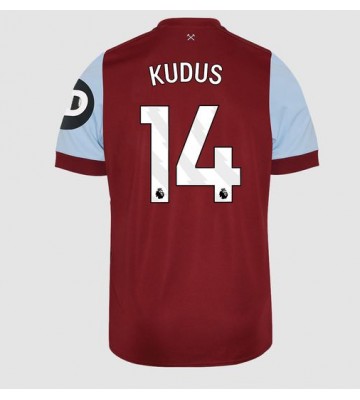 West Ham United Mohammed Kudus #14 Hjemmebanetrøje 2023-24 Kort ærmer
